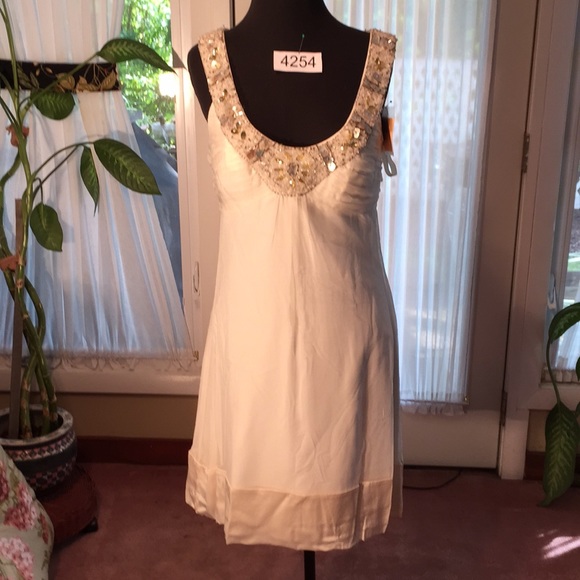 short silk wedding dress